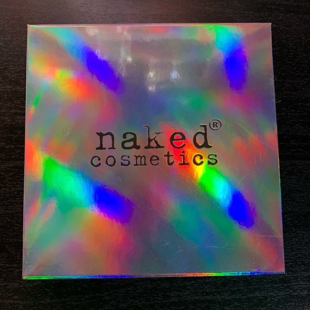 Naked cosmetic holographic highlighter pallet